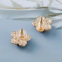 Temperament Earrings Flower Earrings