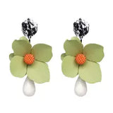 Flower Earrings - MULTIPLE COLORS