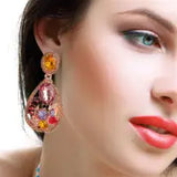 Creative Personality Hollow Out Women's Earring