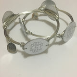 Monogram Bangle