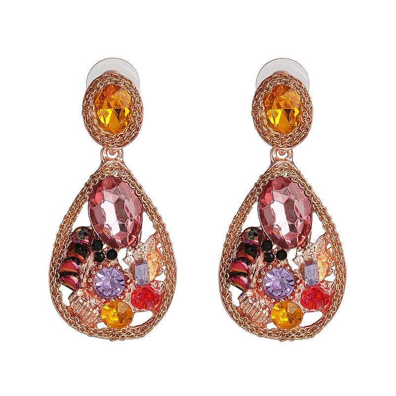 Creative Personality Hollow Out Women's Earring